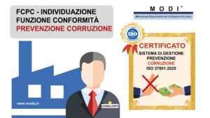 Consulente Funzione Conformit&agrave; Prevenzione Corruzione (FCPC) a Treviso e Mestre per certificazione ISO