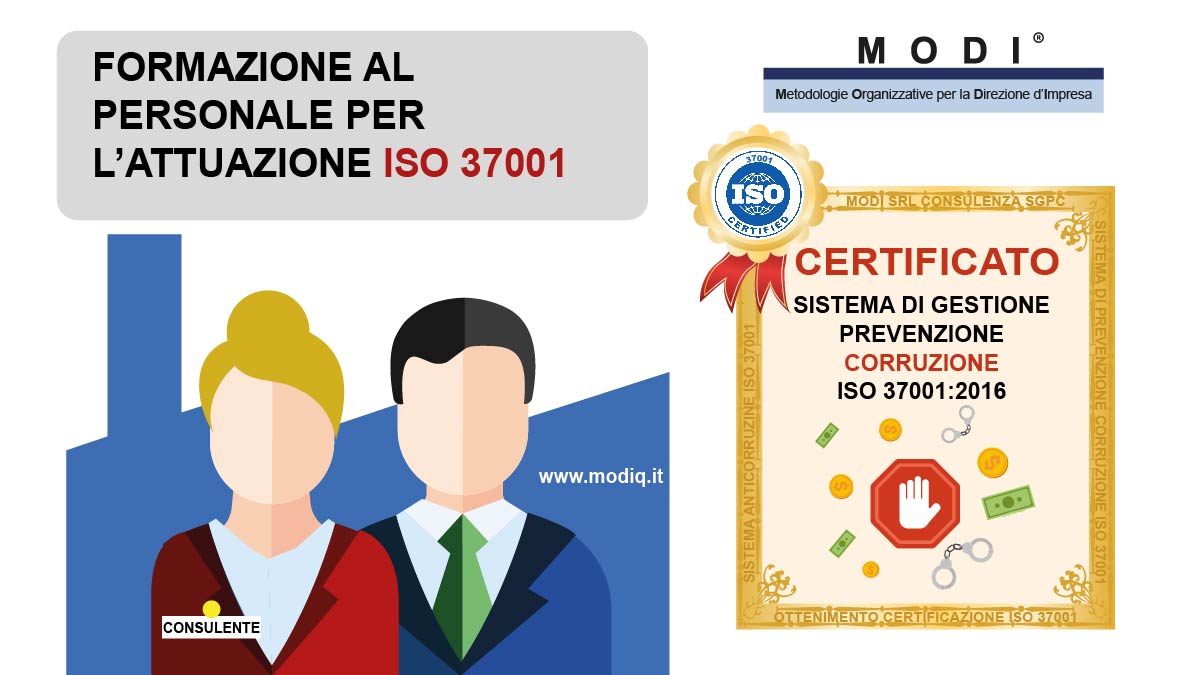 consulenza sistema di gestione anticorruzione ISO 37001 veneto