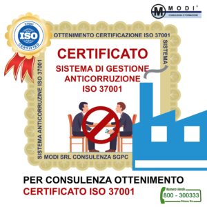certificato iso37001 anti corruzione consulenza veneto venezia mestre padova treviso vicenza verona