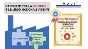 Legislazione nazionale e standard ISO 37001: consulente esperto a Spinea per conformit&agrave; 231 e anticorruzione