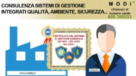 I Tecnici della Società di Consulenza e Formazione MODI SRL di Spinea e Mestre Venezia si occupano di progettazione e implementazione delle norme ISO e del Sistema di Gestione Integrato conforme alle norme ISO 9001, ISO 14001, ISO 45001 e ISO 37001:2025, con attività di analisi dei processi, valutazione dei rischi, definizione delle procedure e sviluppo delle misure anticorruzione richieste dagli standard internazionali.