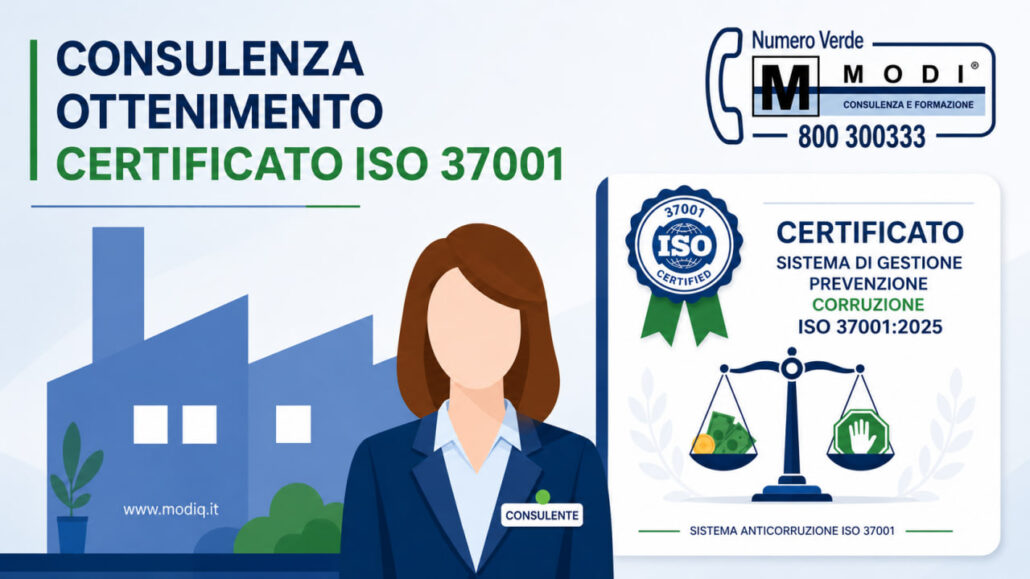 Supporto specialistico FCPC e ISO 37001 | MODI SRL