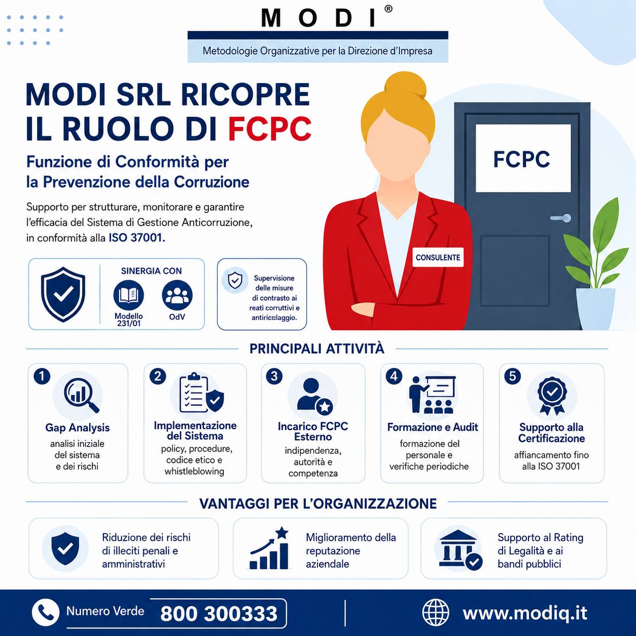 Consulente Esperto Sistemi di Gestione Anticorruzione ISO 37001 Veneto