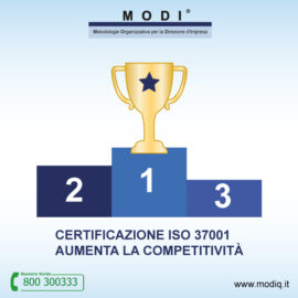 certificato sistema di gestione anti corruzione