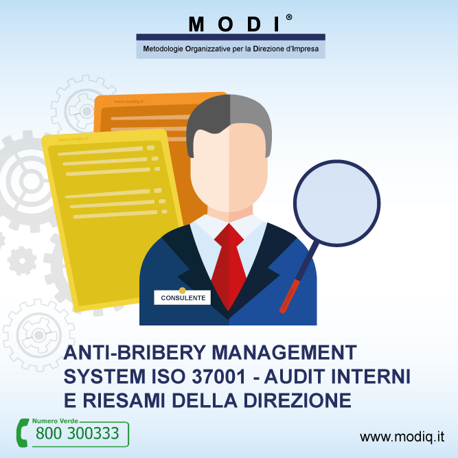 certificato sistema di gestione anti corruzione